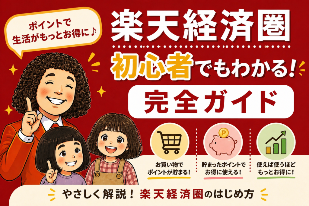 楽天経済圏とは？メリット・デメリットと始め方をわかりやすく解説
